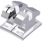 equilibrium® mini Bracket, - 6° Torque, 0° Angulation für Zahn 41 (10 Stück)
