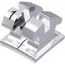 equilibrium® mini Bracket, - 6° Torque, 0° Angulation für Zahn 41 (10 Stück)
