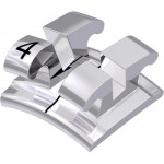 equilibrium® mini Bracket, - 12° Torque, + 2° Angulation für Zahn 44 (10 Stück)
