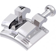 equilibrium® mini Bracket mit Häkchen, - 7° Torque, 0° Angulation für Zahn 14 (10 Stück)