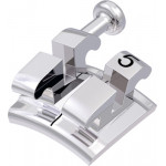 equilibrium® mini Bracket mit Häkchen, - 7° Torque, 0° Angulation für Zahn 25 (10 Stück)