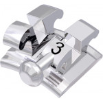 equilibrium® mini Bracket mit Häkchen, - 11° Torque, + 7° Angulation für Zahn 33 (10 Stück)
