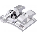 equilibrium® mini Bracket mit Häkchen, - 11° Torque, + 7° Angulation für Zahn 43 (10 Stück)