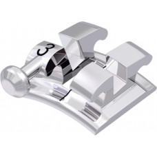 equilibrium® mini Bracket mit Häkchen, - 11° Torque, + 7° Angulation für Zahn 43 (10 Stück)