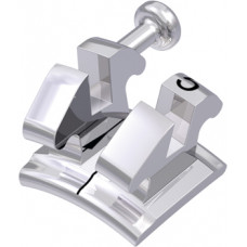 equilibrium® mini Bracket mit Häkchen, - 7° Torque, 0° Angulation für Zahn 25 (10 Stück)