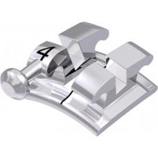 equilibrium® mini Bracket mit Häkchen, - 12° Torque, + 2° Angulation für Zahn 44 (10 Stück)
