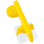 Fascination® Keramikbracket, 0° Torque, 0° Angulation für Zahn 41, Roth 18 (1 stück)