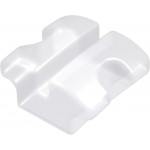 Fascination® Keramikbracket, 0° Torque, 0° Angulation für Zahn 31, Roth 18 (1 stück)