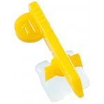 Fascination® 2 Keramikbracket, 0° Torque, 0° Angulation für Zahn 41, Roth 22 (1 stück)