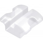 Fascination® Keramikbracket, 0° Torque, 0° Angulation für Zahn 42, Roth 22 (1 stück)