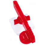 Fascination® Keramikbracket, +11° Torque, +5° Angulation für Zahn 11, Roth 18 (1 stück)