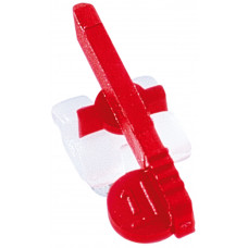 Fascination® Keramikbracket, +11° Torque, +5° Angulation für Zahn 11, Roth 18 (1 stück)