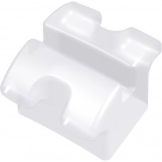 Fascination® Keramikbracket, +7° Torque, +8° Angulation für Zahn 12, Roth 18 (1 stück)