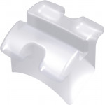 Fascination® Keramikbracket, -11° Torque, +5° Angulation für Zahn 33, Roth 18 (1 stück)
