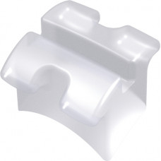 Fascination® Keramikbracket, -11° Torque, +5° Angulation für Zahn 33, Roth 18 (1 stück)
