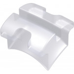 Fascination® Keramikbracket, -17° Torque, 0° Angulation für Zahn 34, Roth 18 (1 stück)