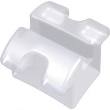 Fascination® Keramikbracket, +7° Torque, +8° Angulation für Zahn 12, Roth 22 (1 stück)