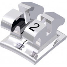 equilibrium® 2 Bracket, - 6° Torque, 0° Angulation für Zahn 32 (10 Stück)