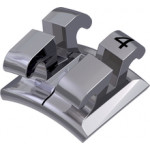 equilibrium® ti Bracket, - 7° Torque, 0° Angulation für Zahn 24 (10 Stück)