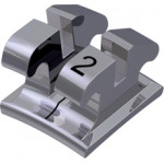 equilibrium® ti Bracket, - 1° Torque, 0° Angulation für Zahn 32 (10 Stück)
