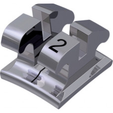 equilibrium® ti Bracket, - 1° Torque, 0° Angulation für Zahn 32 (10 Stück)