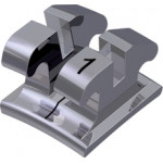 equilibrium® ti Bracket, - 6° Torque, 0° Angulation für Zahn 31 (10 Stück)