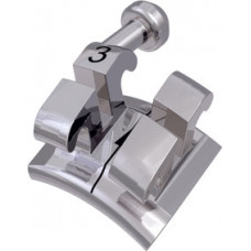 equilibrium® ti Bracket mit Häkchen, - 2° Torque, + 13° Angulation für Zahn 13 (10 Stück)