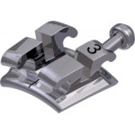 equilibrium® ti Bracket mit Häkchen, - 2° Torque, + 13° Angulation für Zahn 23 (10 Stück)