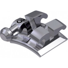 equilibrium® ti Bracket mit Häkchen, - 11° Torque, + 7° Angulation für Zahn 43 (10 Stück)