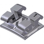 equilibrium® ti Bracket, + 12° Torque, + 5° Angulation für Zahn 21 (10 Stück)