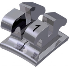 equilibrium® ti Bracket, - 1° Torque, 0° Angulation für Zahn 31 (10 Stück)