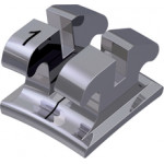 equilibrium® ti Bracket, - 1° Torque, 0° Angulation für Zahn 41 (10 Stück)