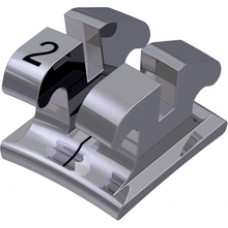 equilibrium® ti Bracket, - 1° Torque, 0° Angulation für Zahn 42 (10 Stück)