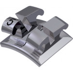 equilibrium® ti Bracket, - 22° Torque, 0° Angulation für Zahn 45 (10 Stück)