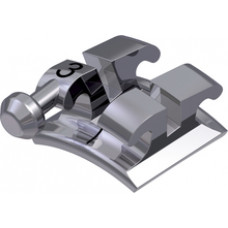 equilibrium® ti Bracket mit Häkchen, - 11° Torque, + 7° Angulation für Zahn 43 (10 Stück)